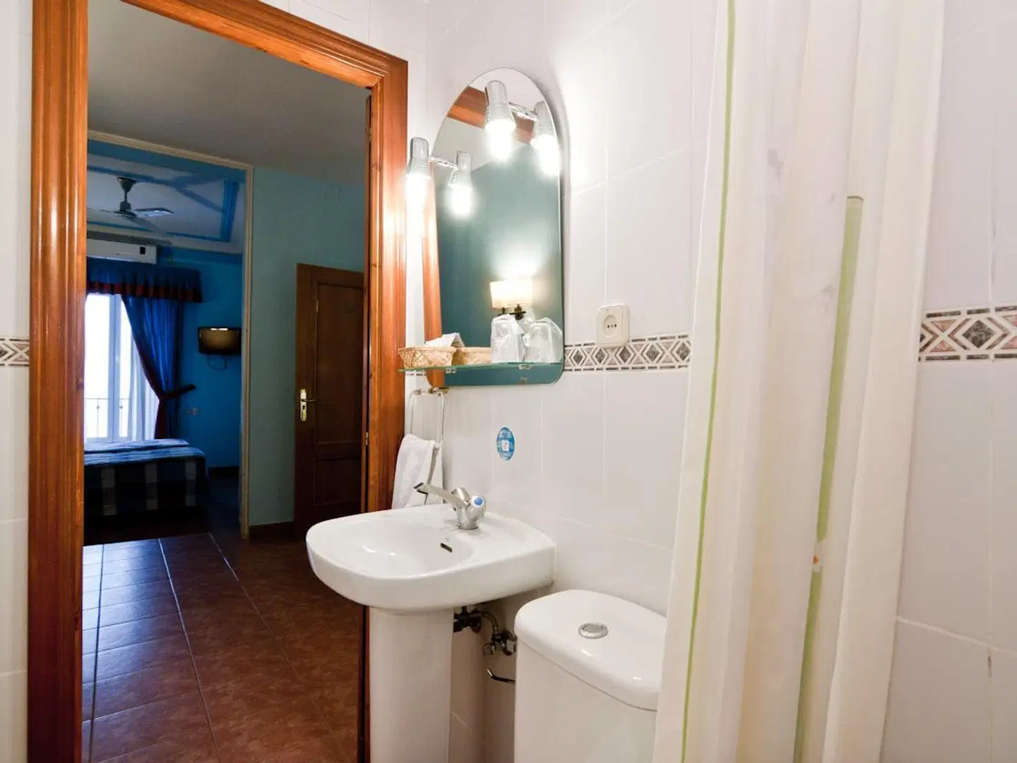 Hostal Oporto Badezimmer