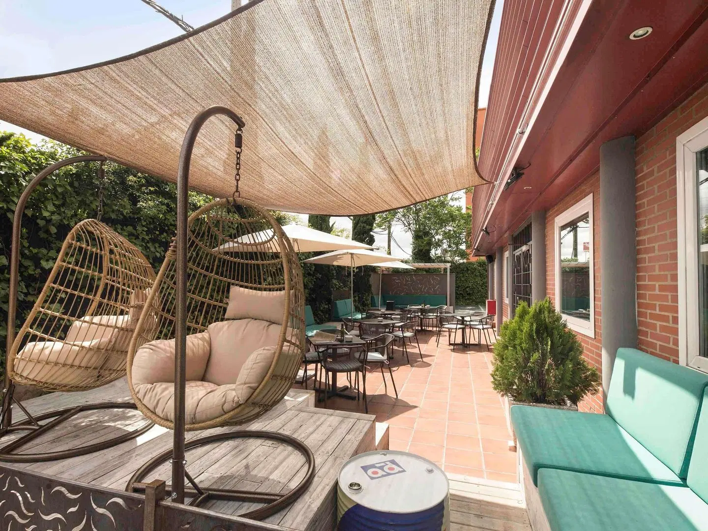 ibis Madrid Fuenlabrada Terrasse
