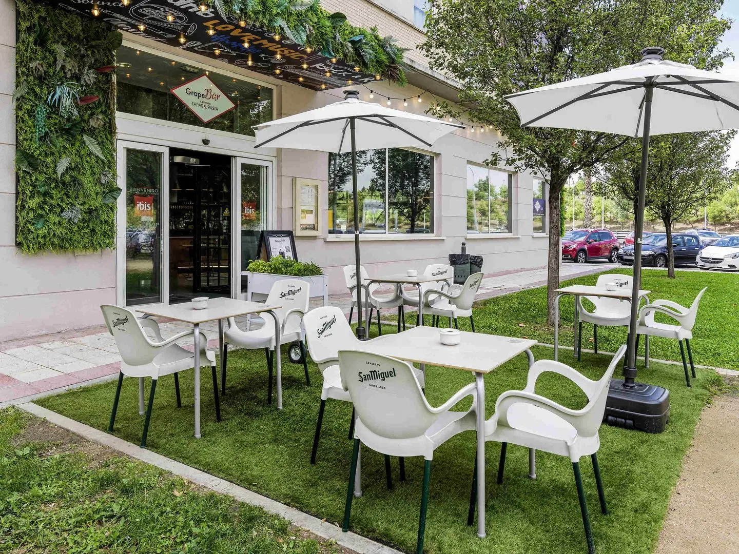 ibis Madrid Getafe Terrasse
