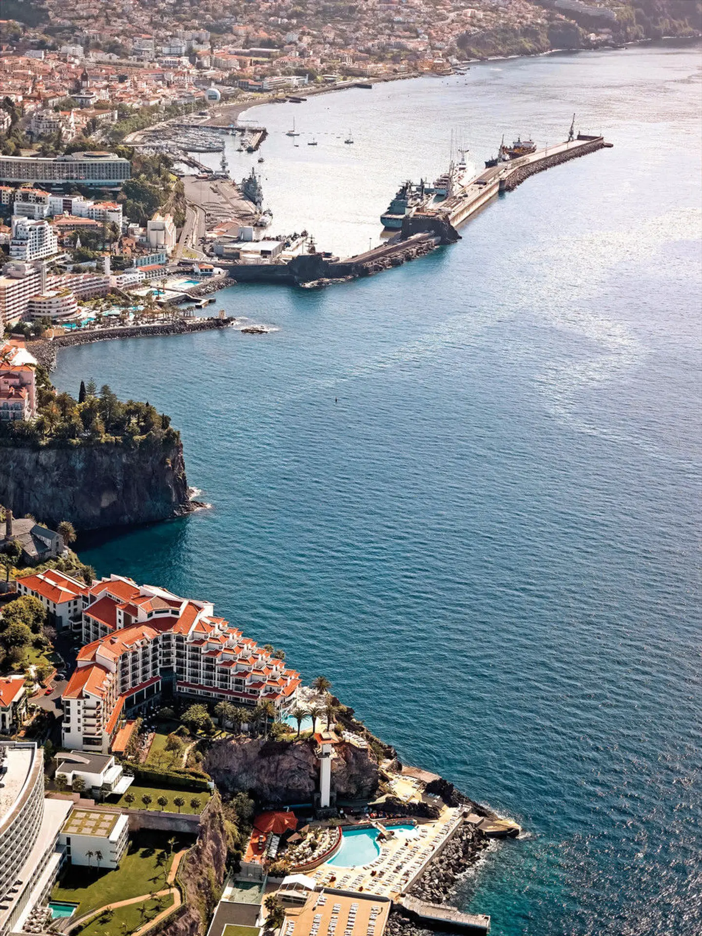 The Cliff Bay Tiere