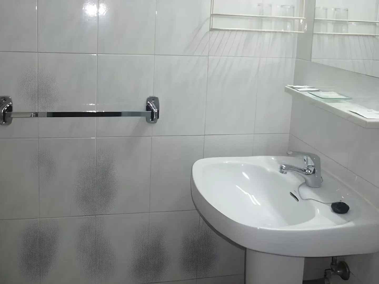 Hostal Pan America Badezimmer