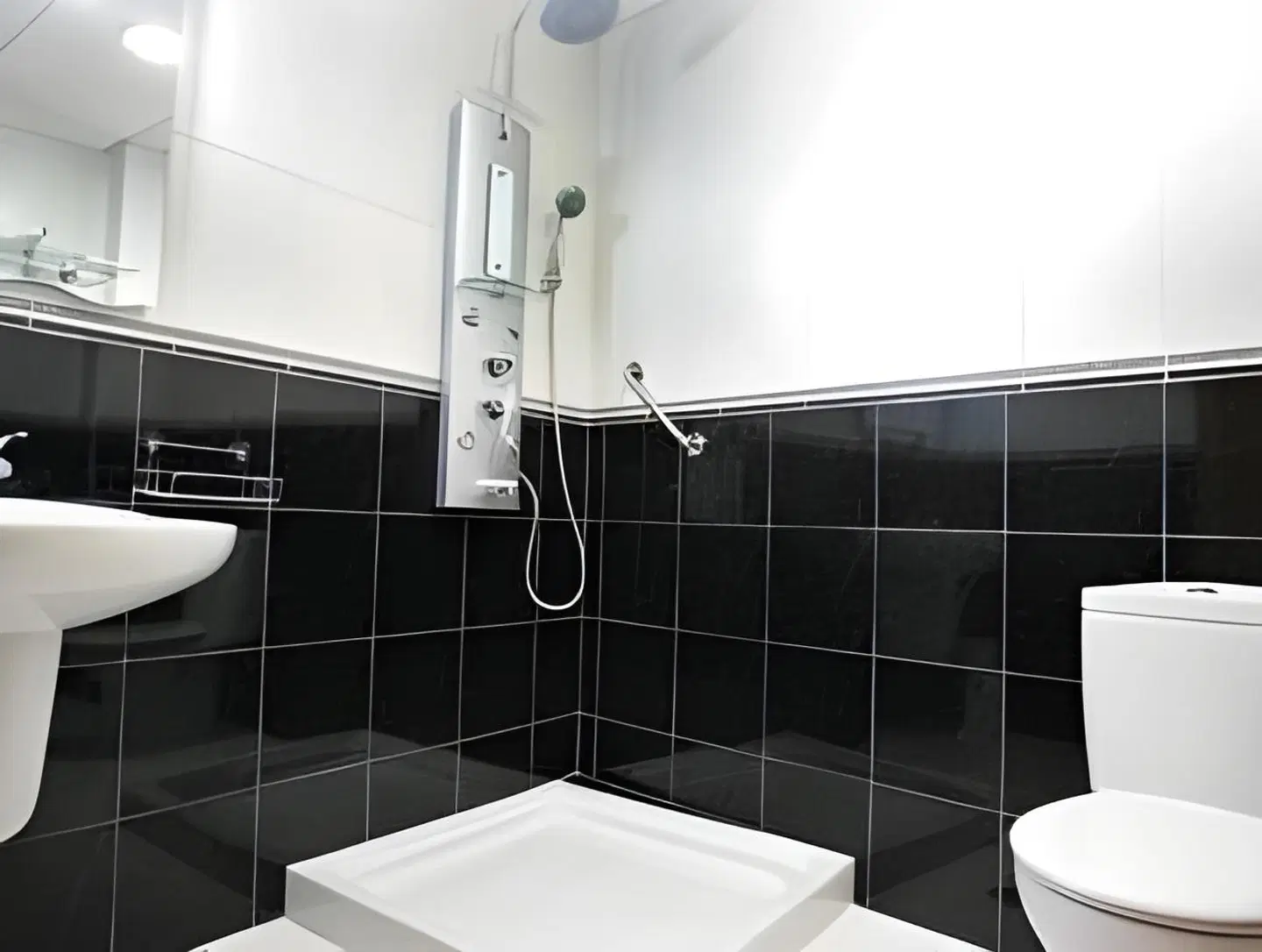 Hostal Campo Real Badezimmer