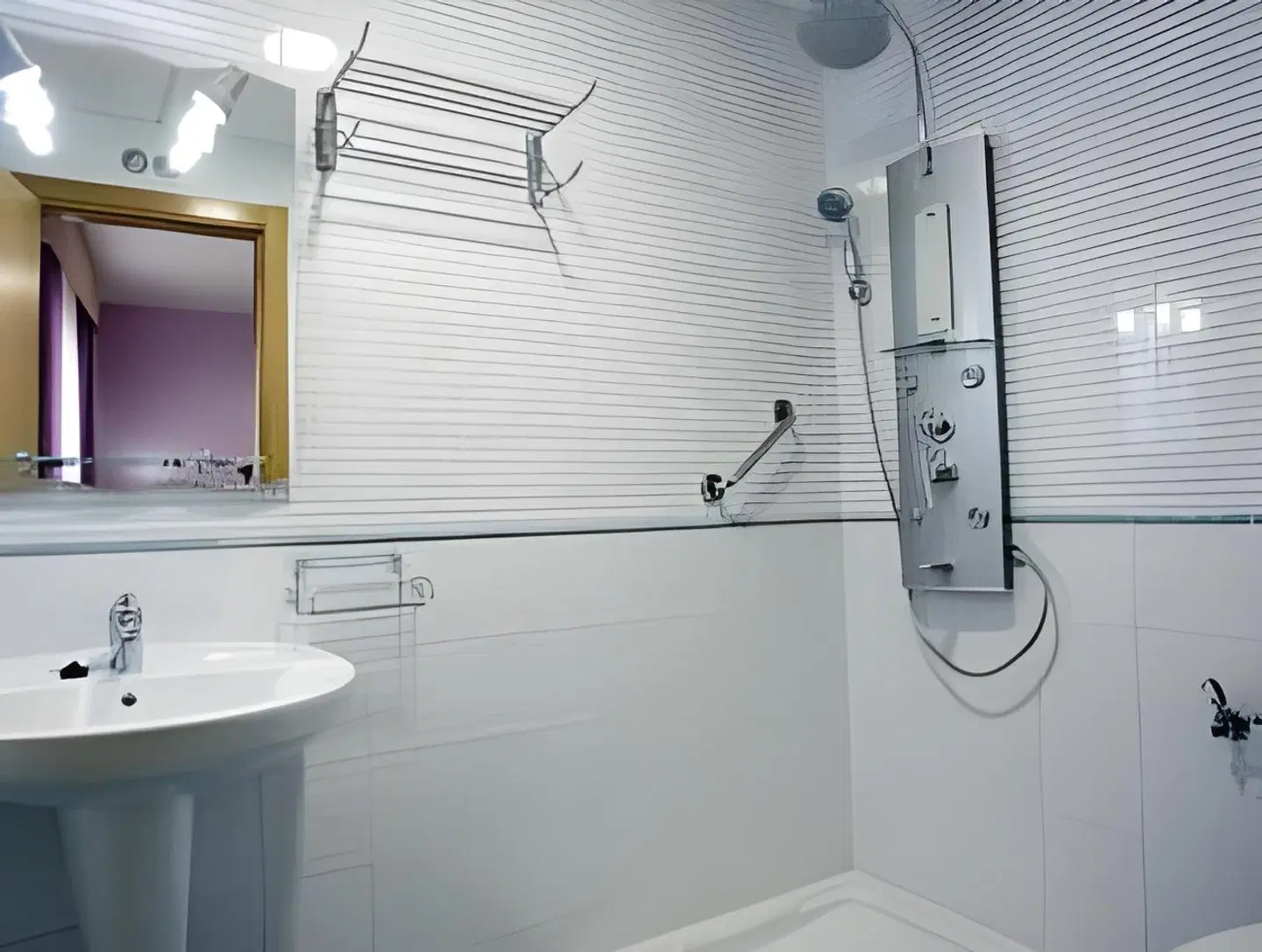Hostal Campo Real Badezimmer