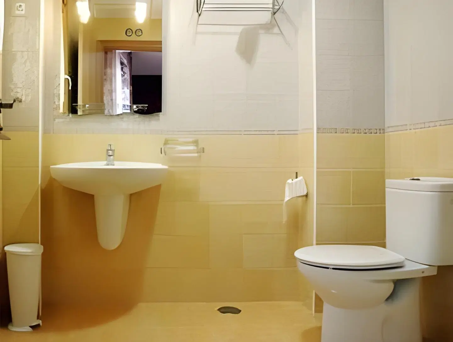 Hostal Campo Real Badezimmer