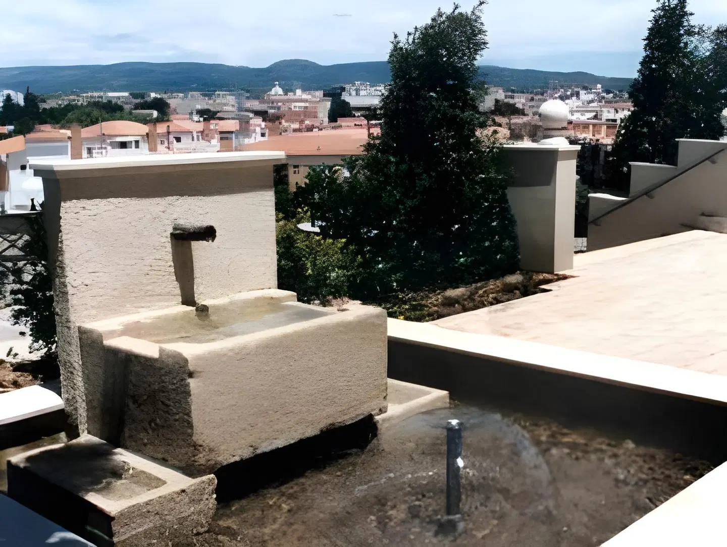 Hotel Restaurante El Tollo Terrasse
