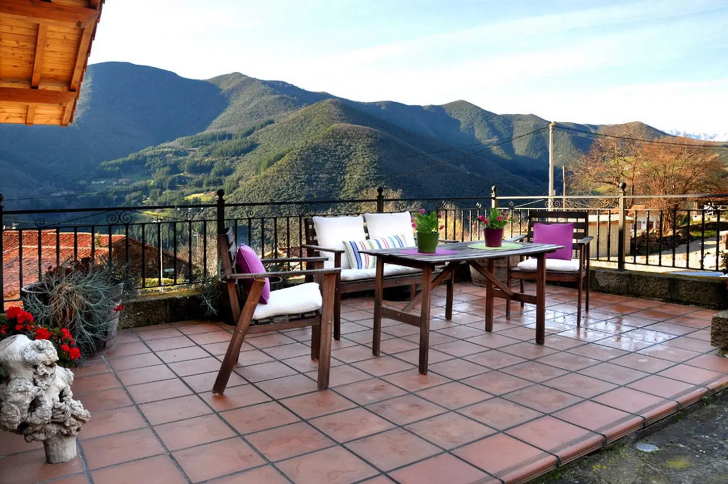 Casa Rural Los Llares Terrasse