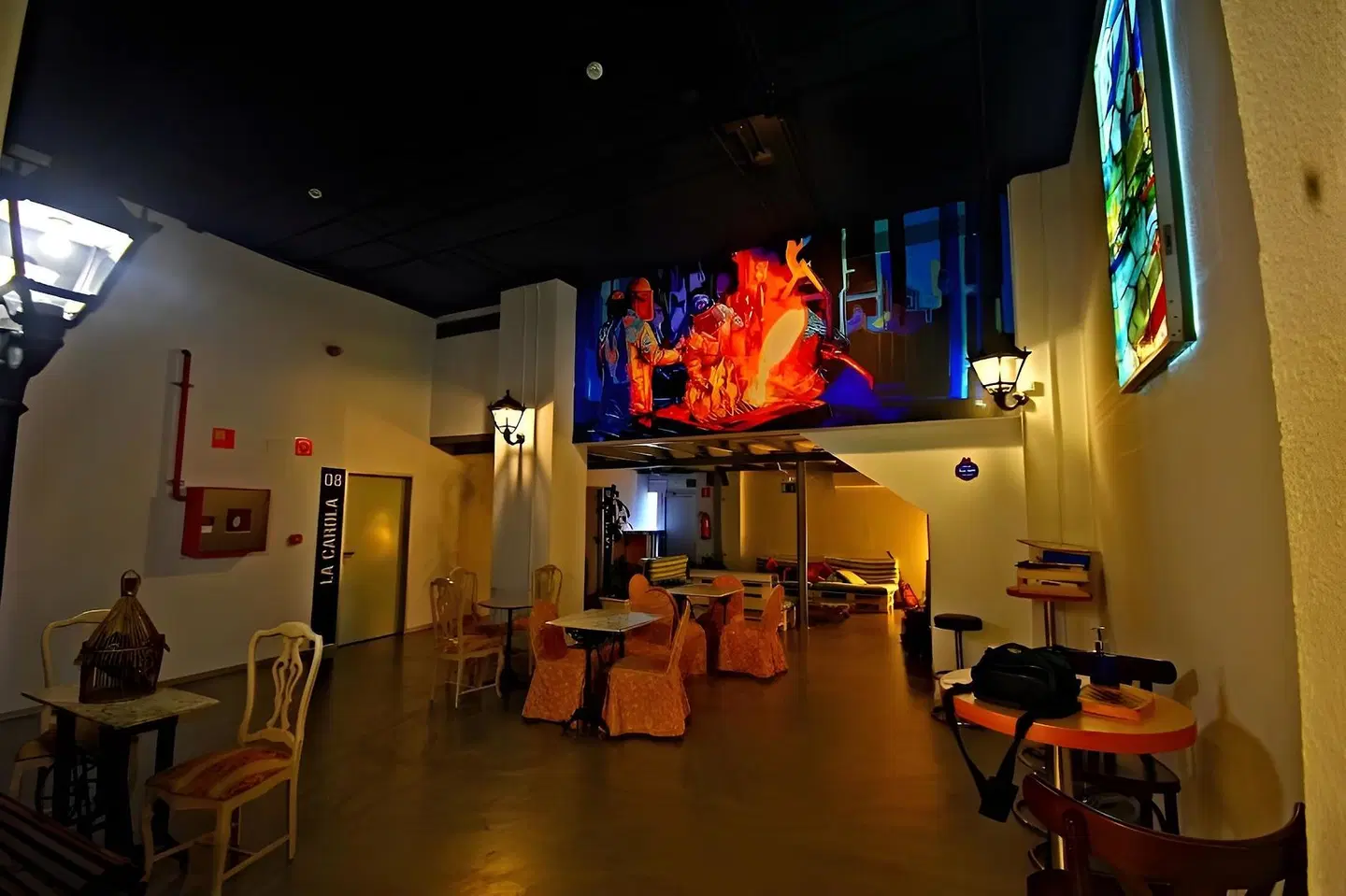 All Iron Hostel Bar