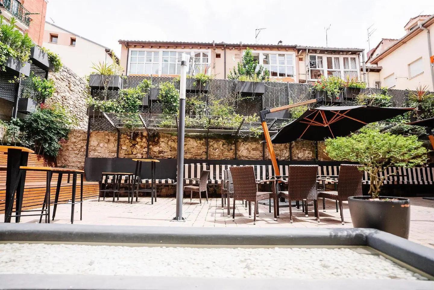 Palacio de los Blasones Terrasse
