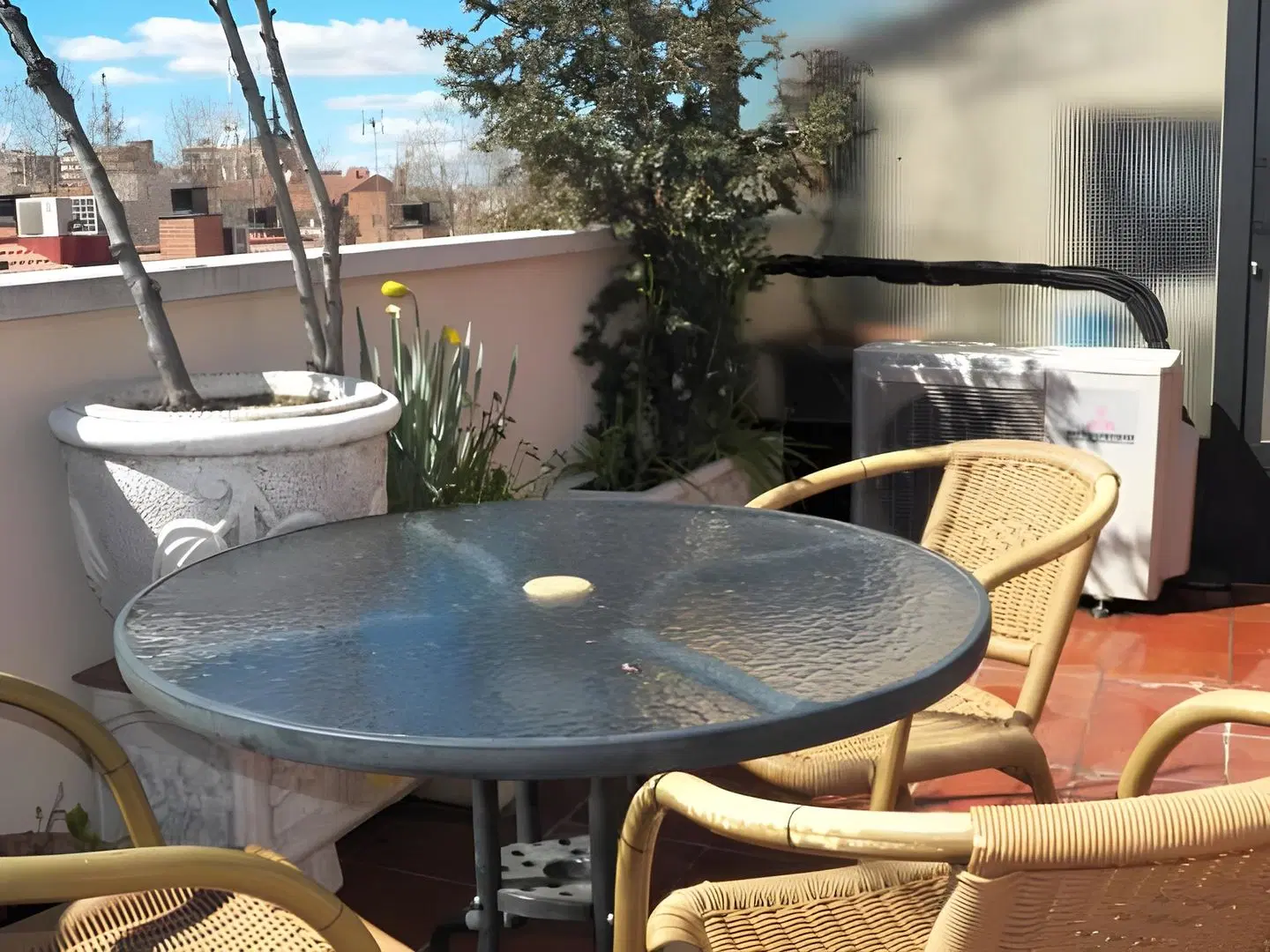 Pensión El Otero Terrasse