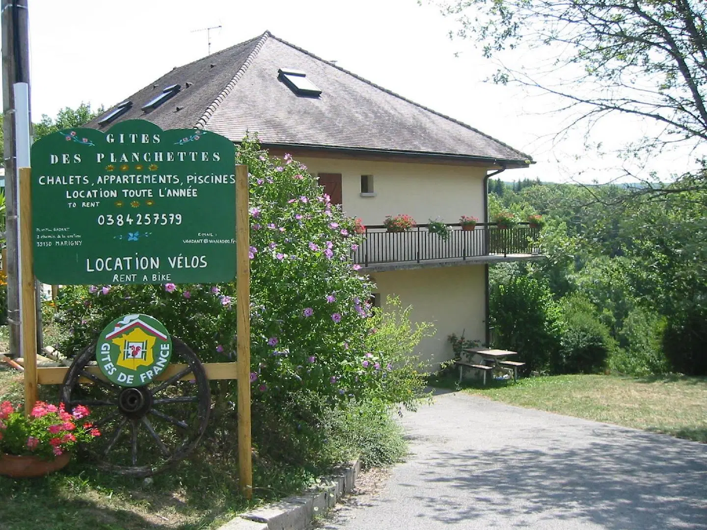 gîtes des planchettes EXTERIOR