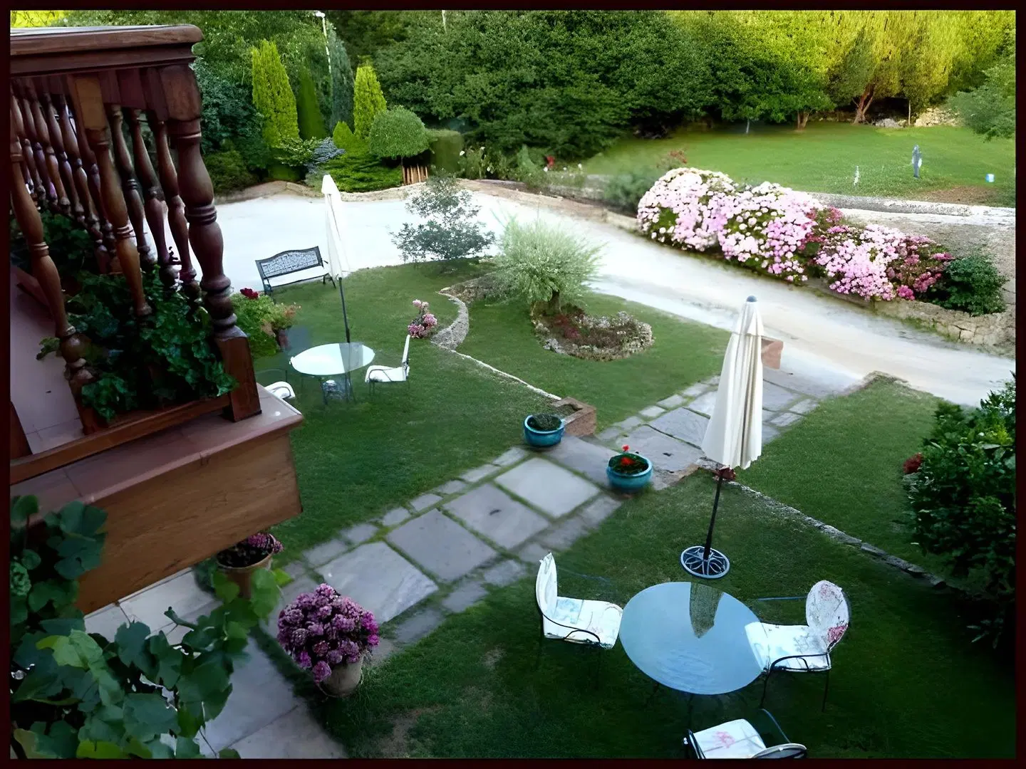 Posada La Cotía Garten