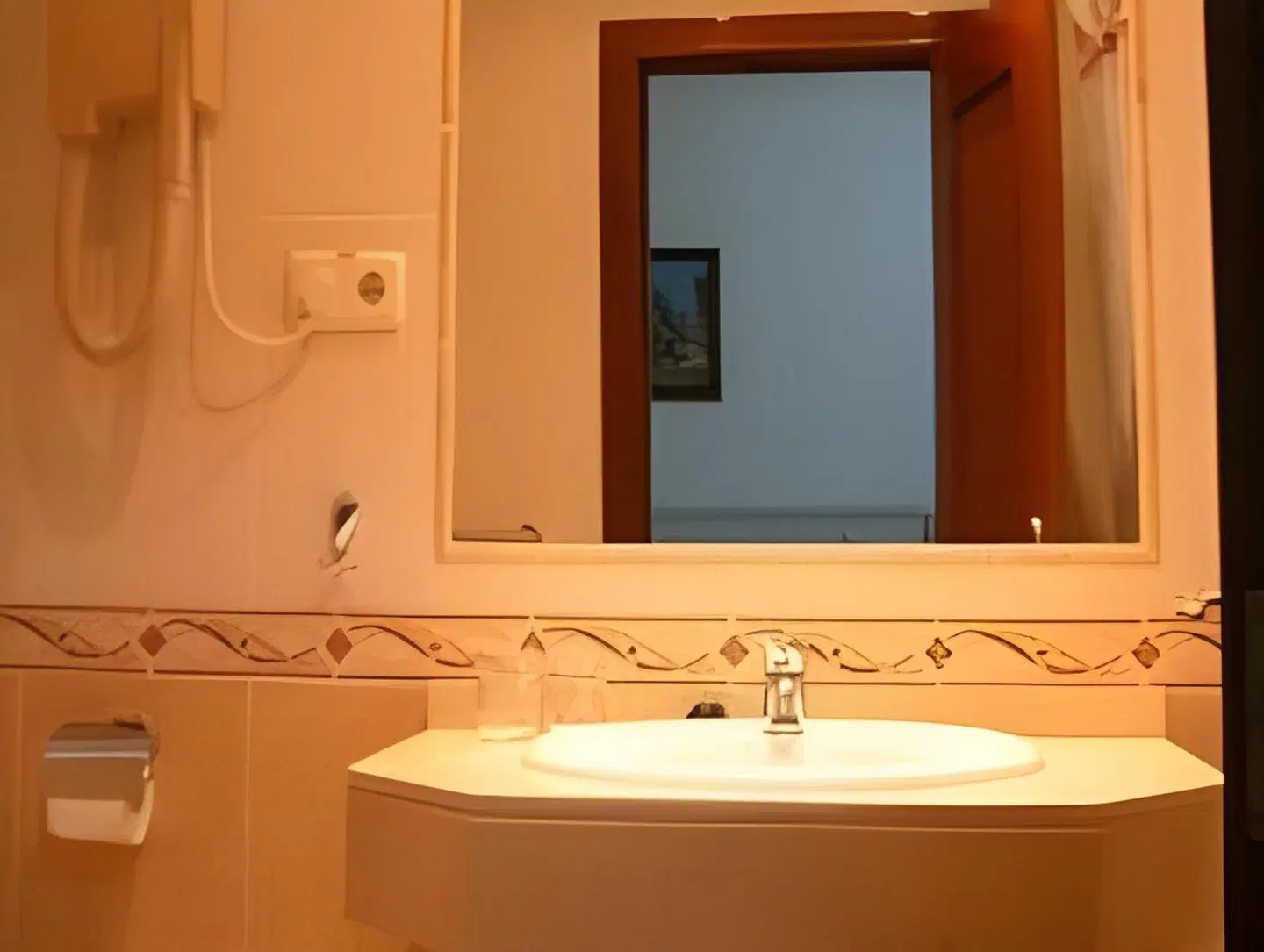 Pensión Corbero Badezimmer