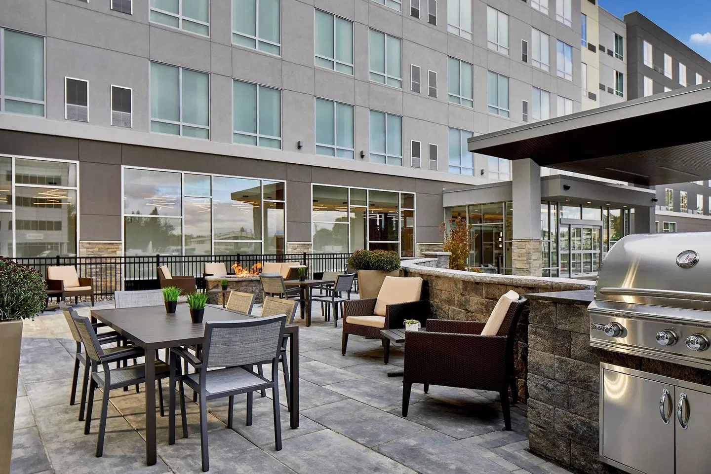 Residence Inn by Marriott Albany Airport Terrasse