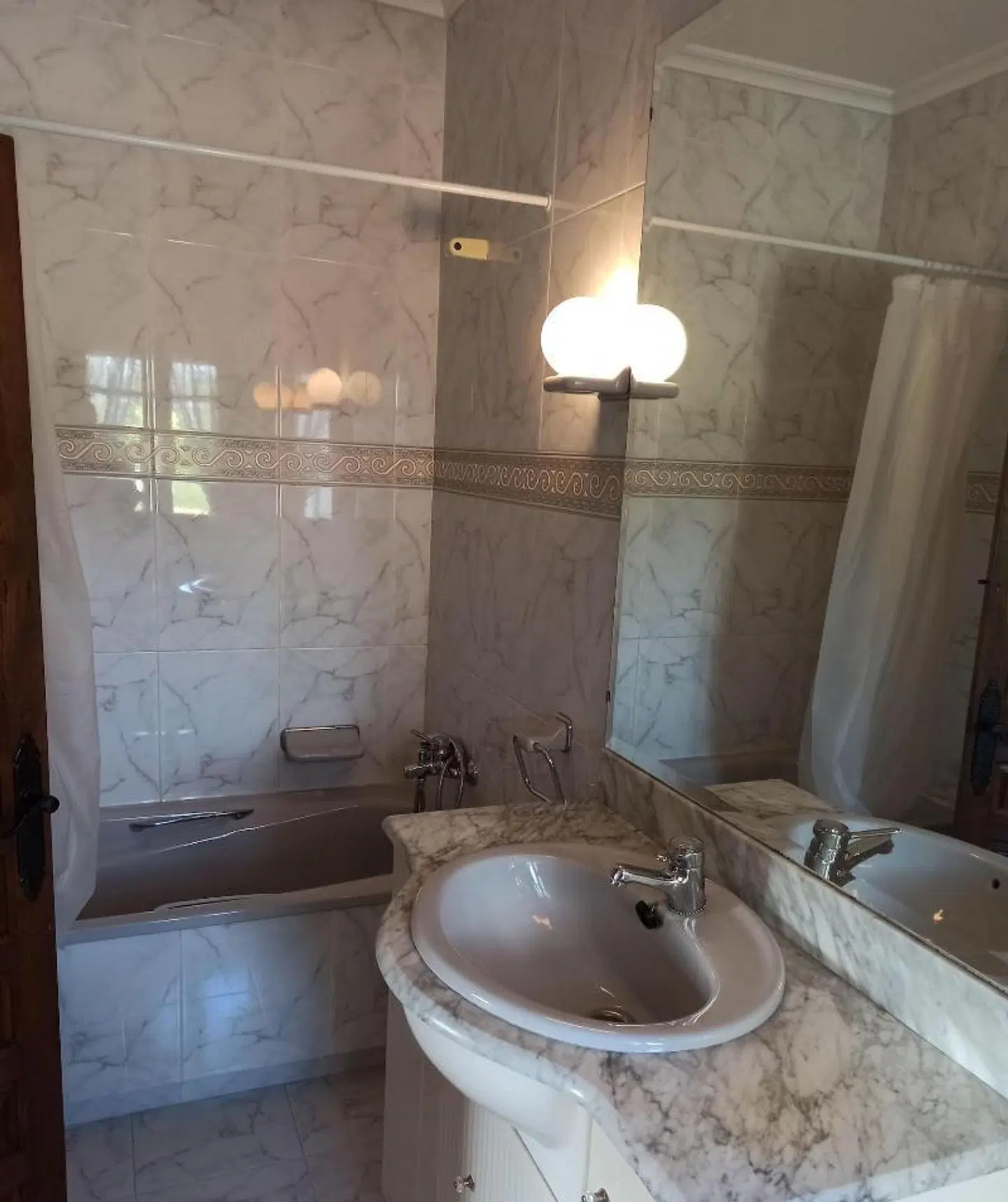 Pension Castio Badezimmer