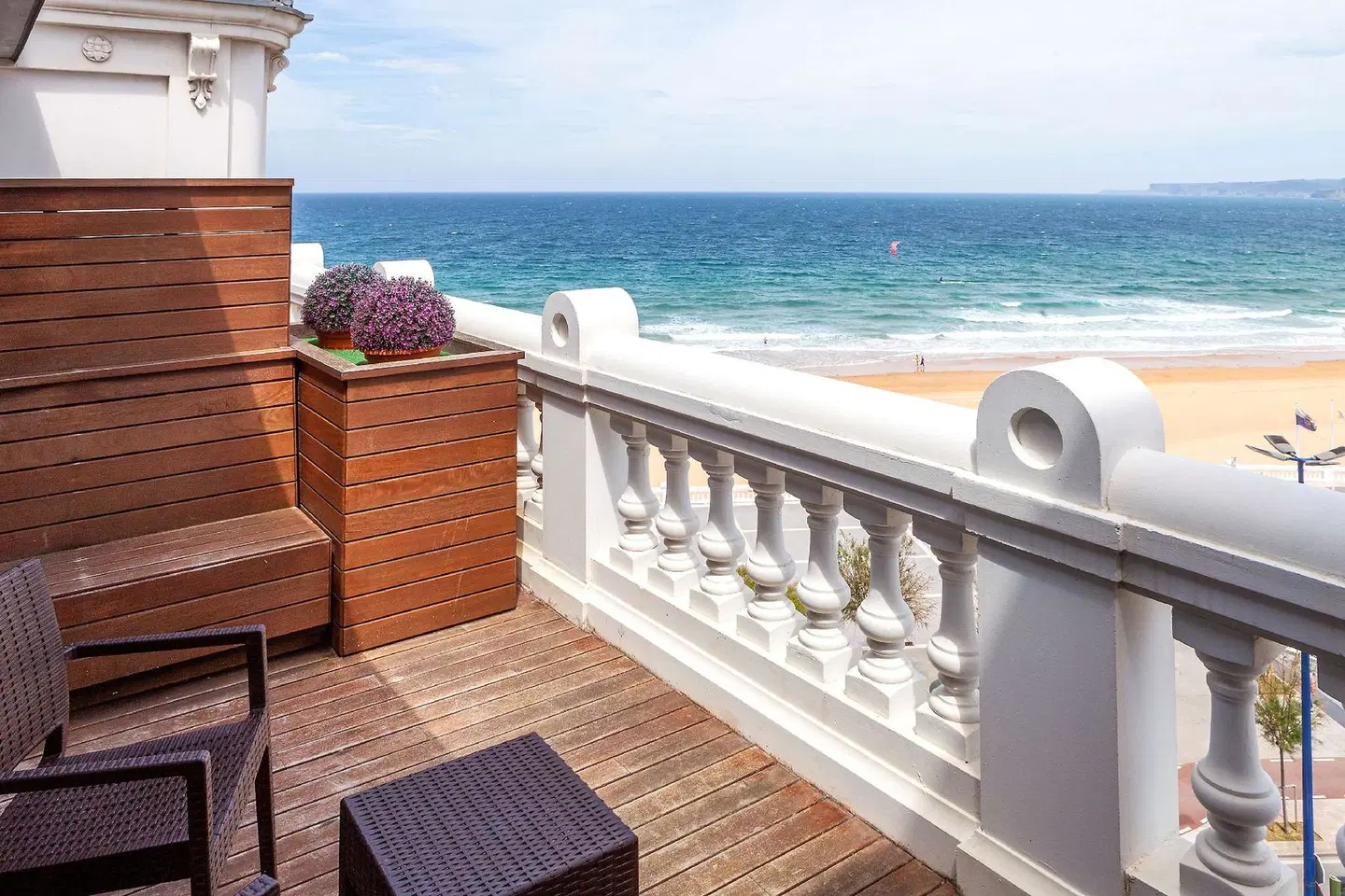 Gran Hotel Sardinero Terrasse