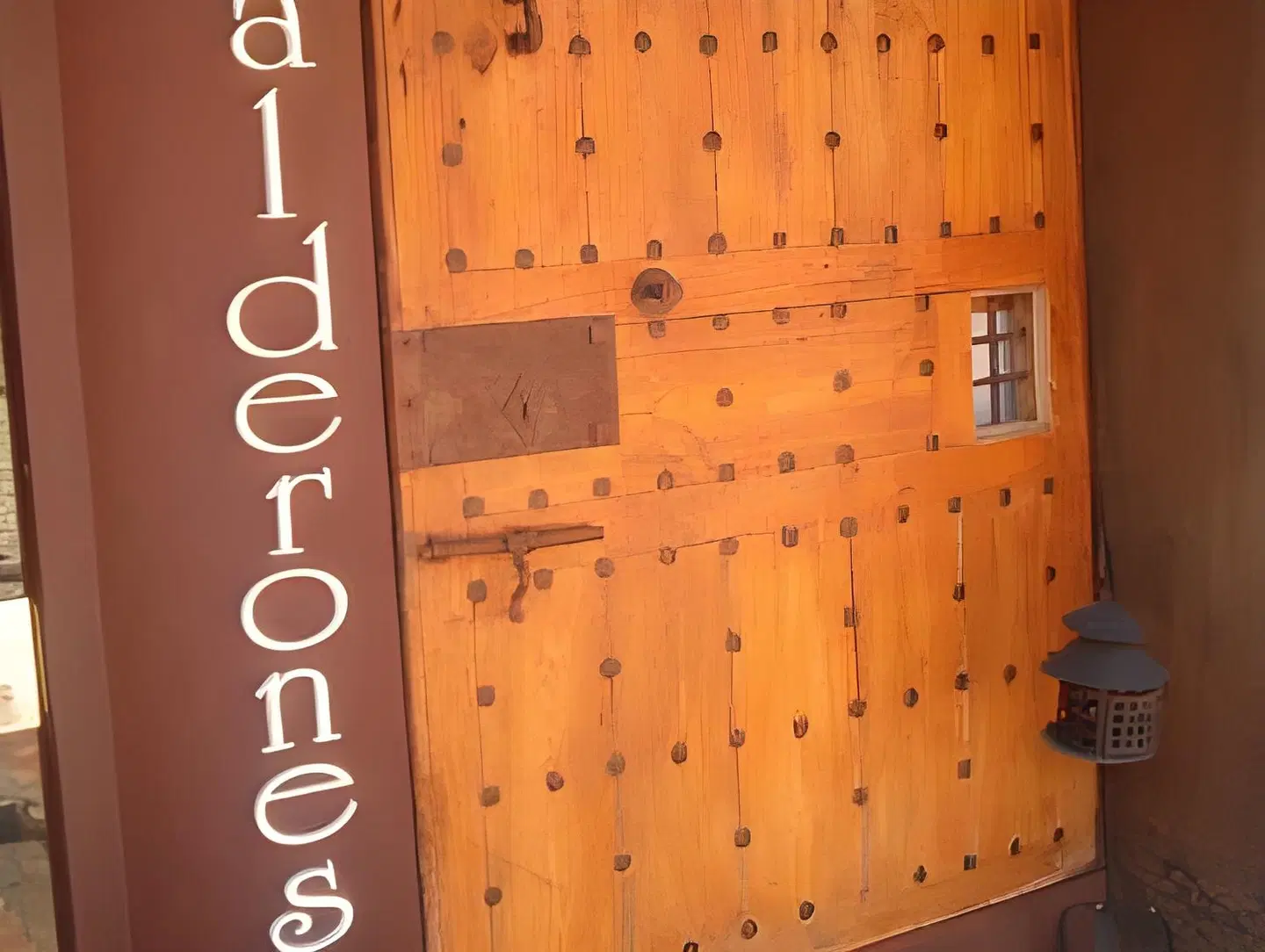 Posada Los Calderones Landkarte