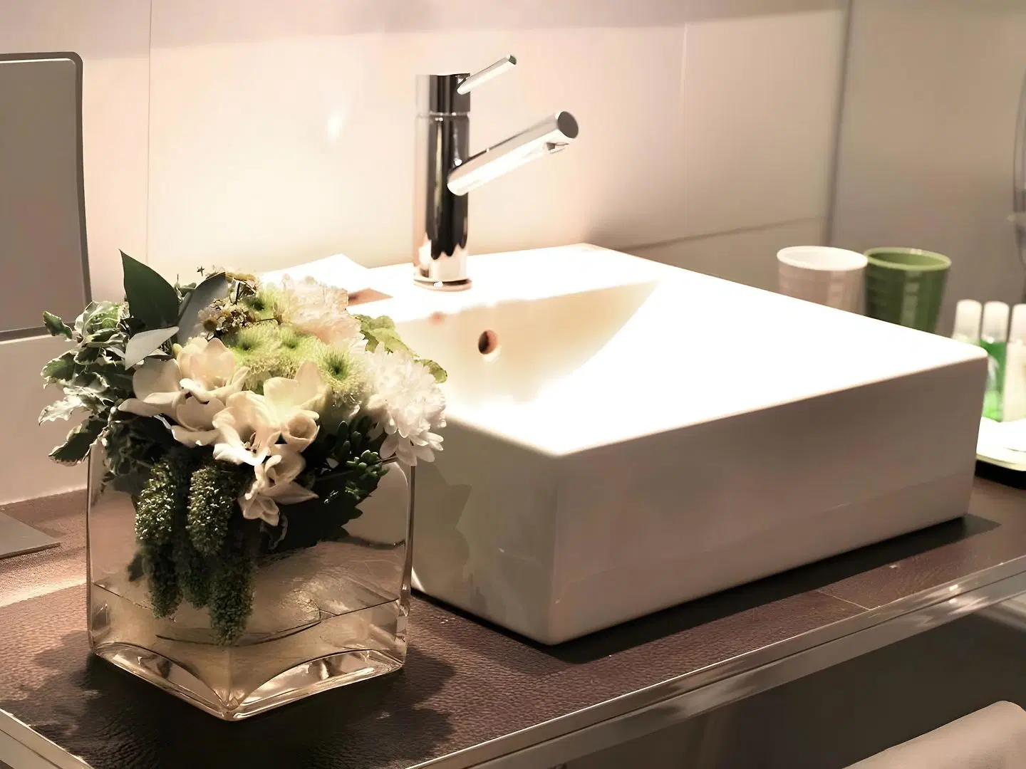Apartosuites Jardines de Sabatini Badezimmer