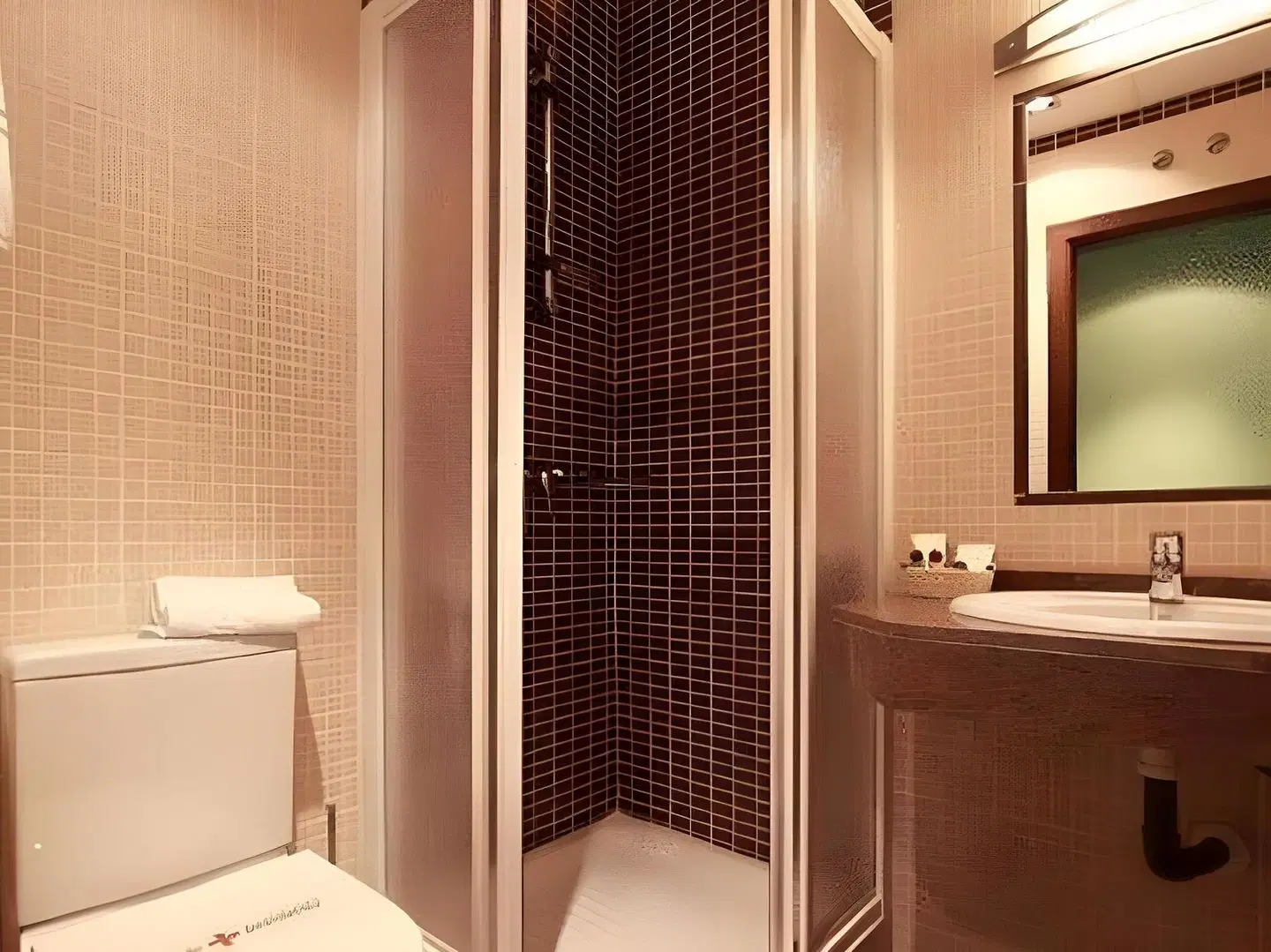 Hostal Avenida Barajas Badezimmer