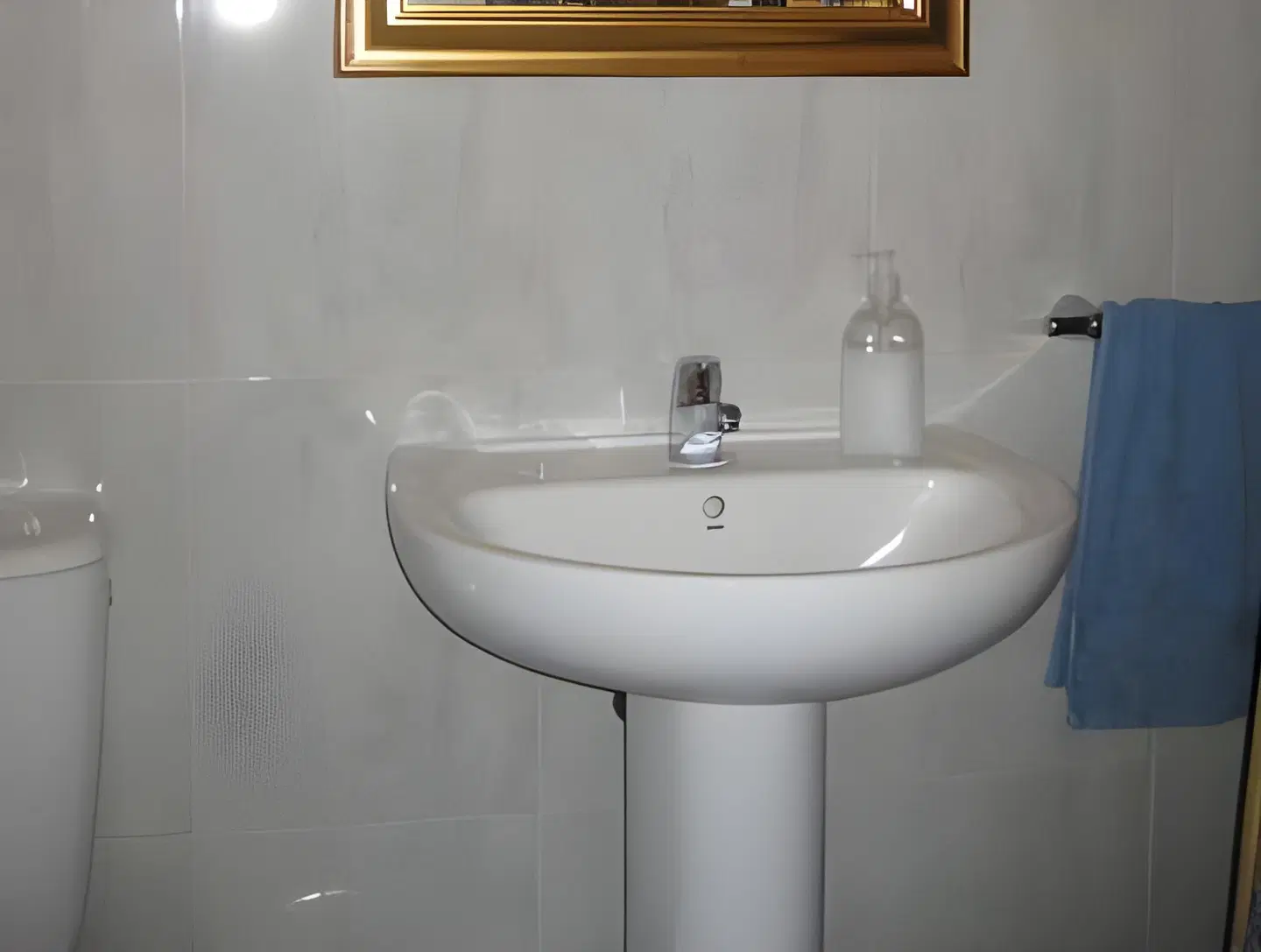 Pensión Sandoval Badezimmer