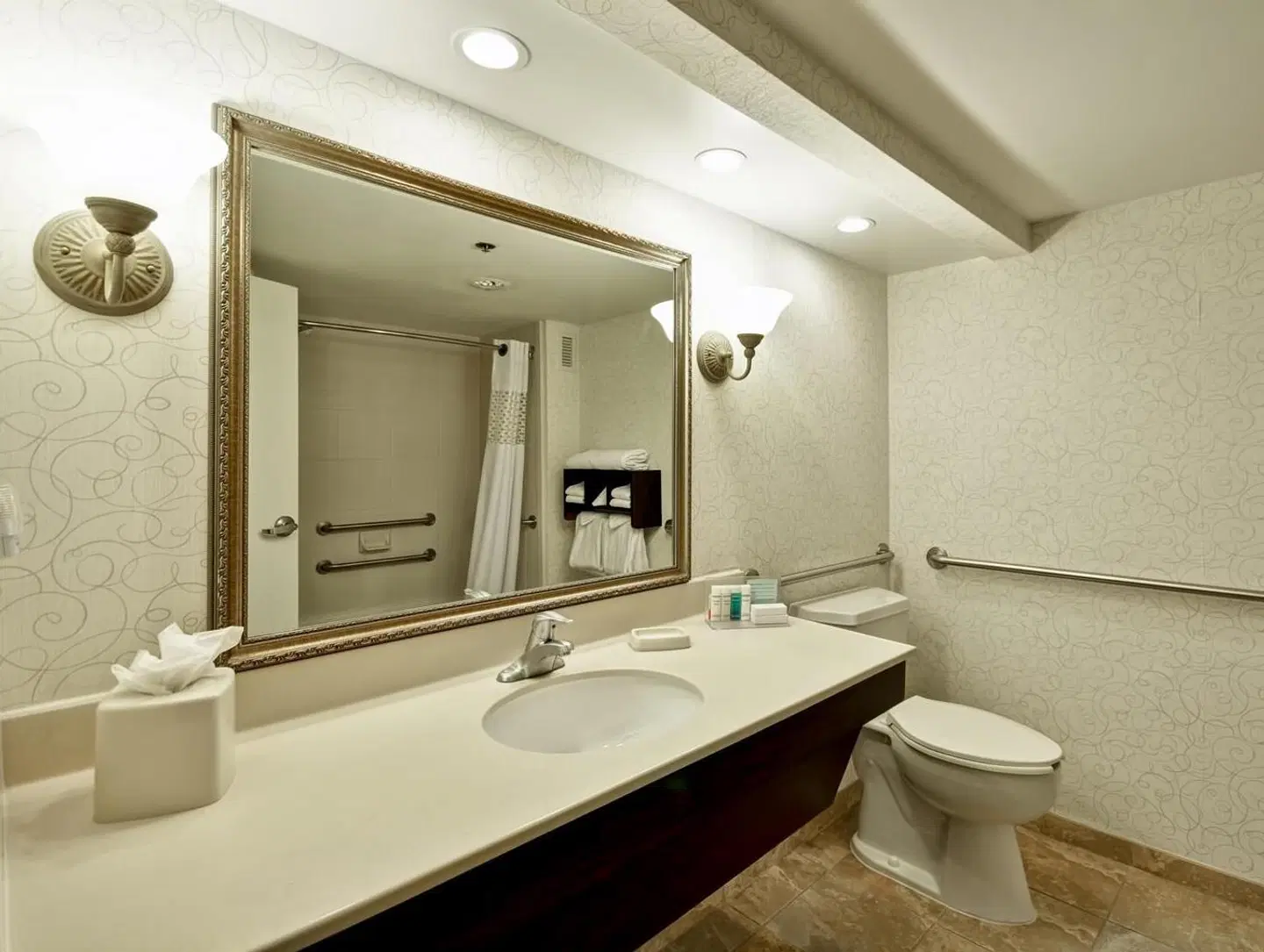 Hampton Inn Charleston/Mt. Pleasant-Patriots Point Badezimmer