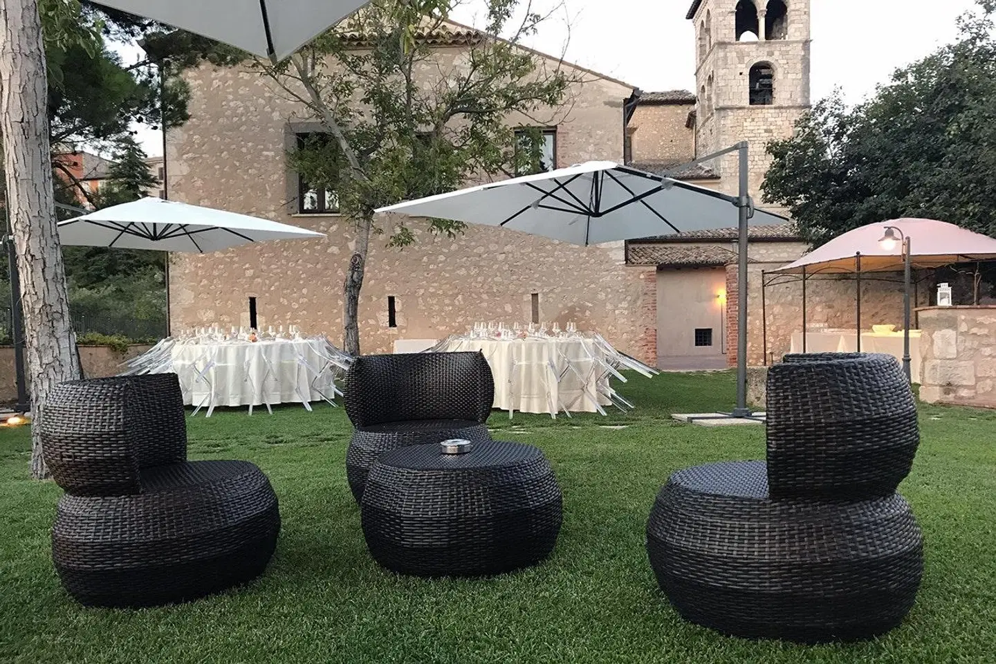 Monastero di Sant'Erasmo Garten