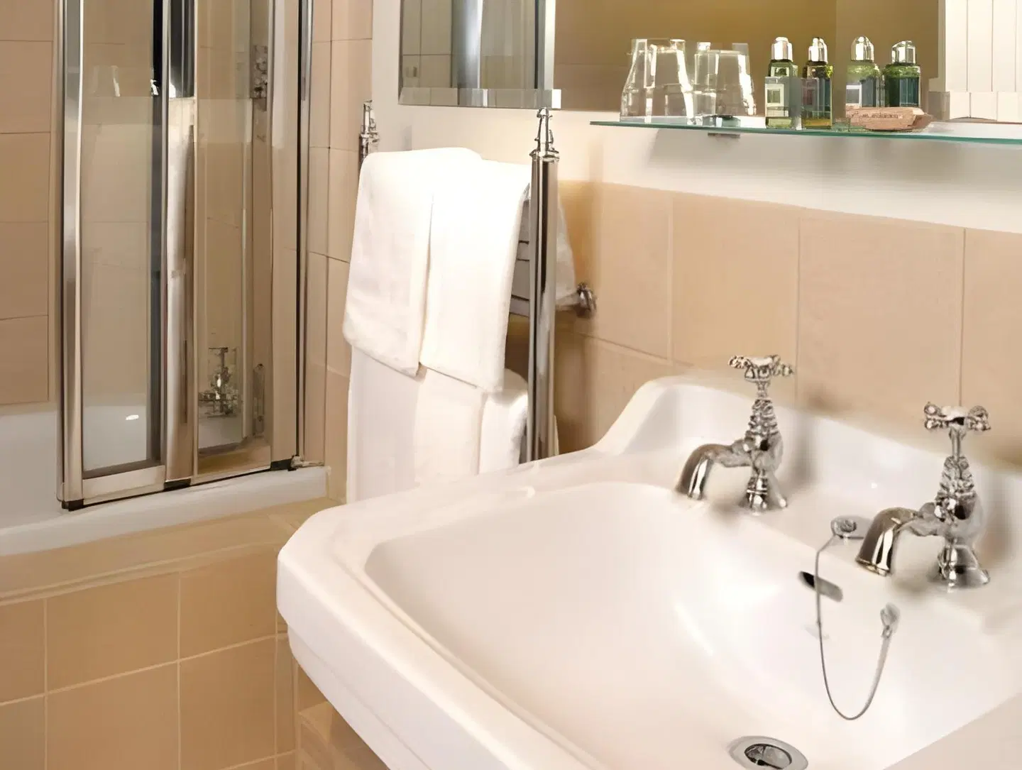 The Royal Oak Inn Badezimmer