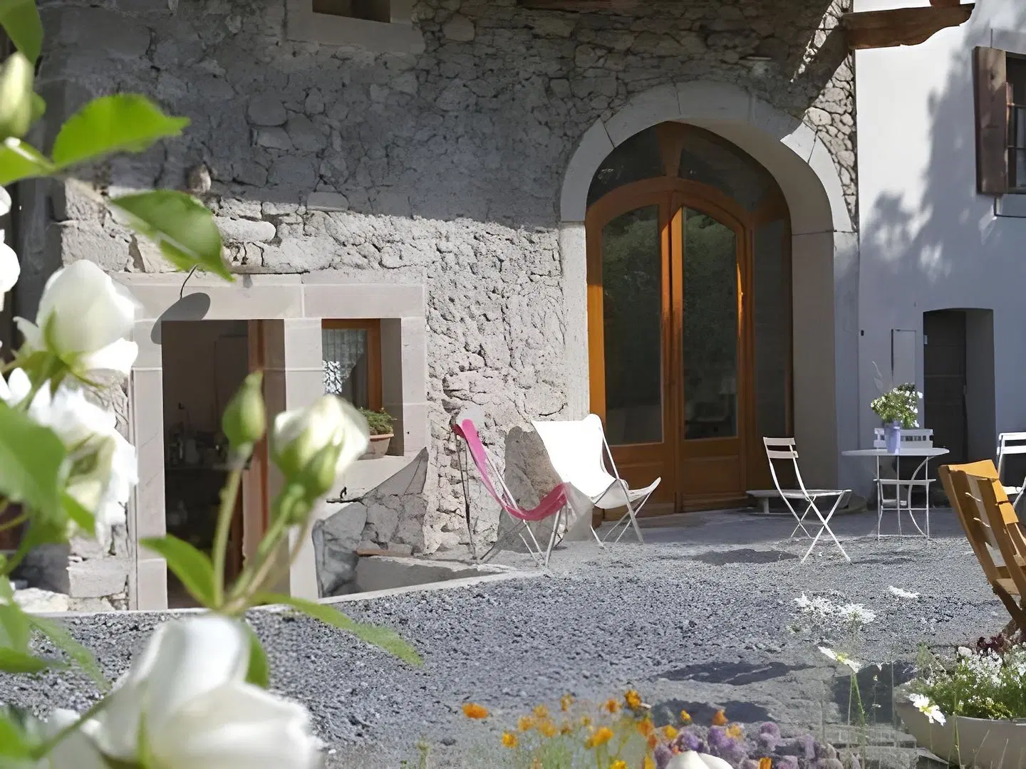 Chambres d'hôtes-Les Chambres de Mado Terrasse