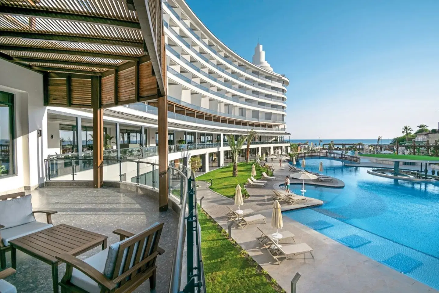 Seaden Quality Resort & Spa Terrasse