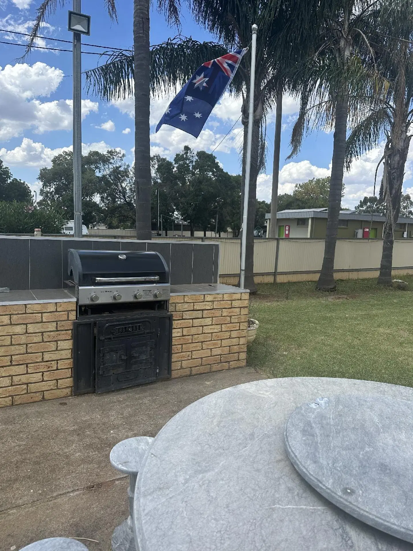 Temora Motel Terrasse