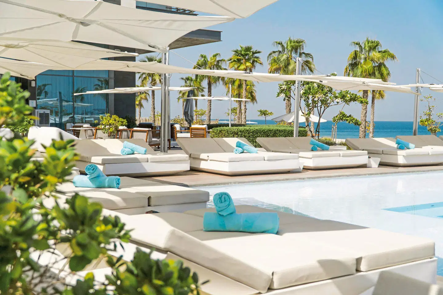 Nikki Beach Resort & Spa Dubai Terrasse