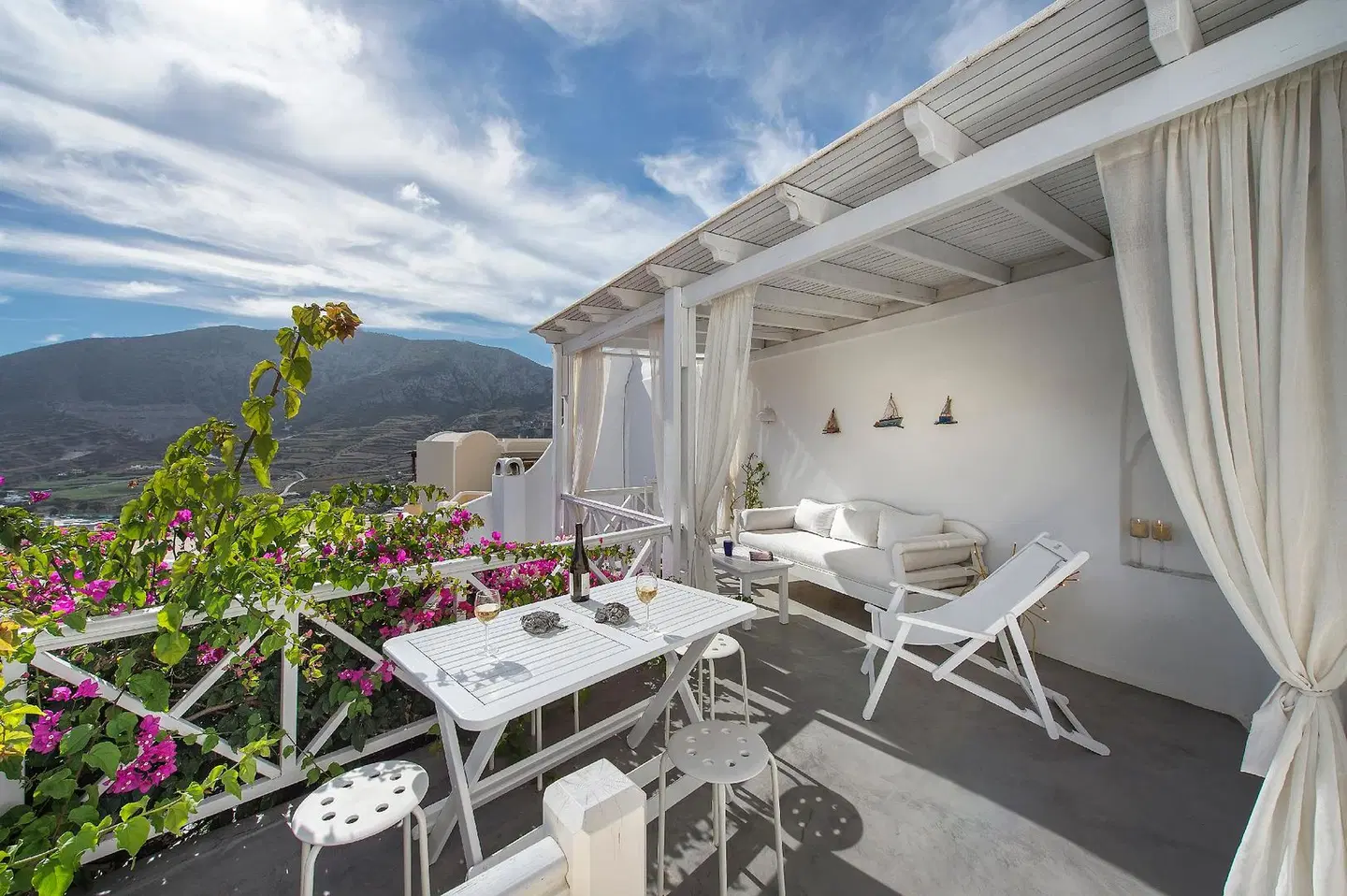 White Cave Private Villa Terrasse
