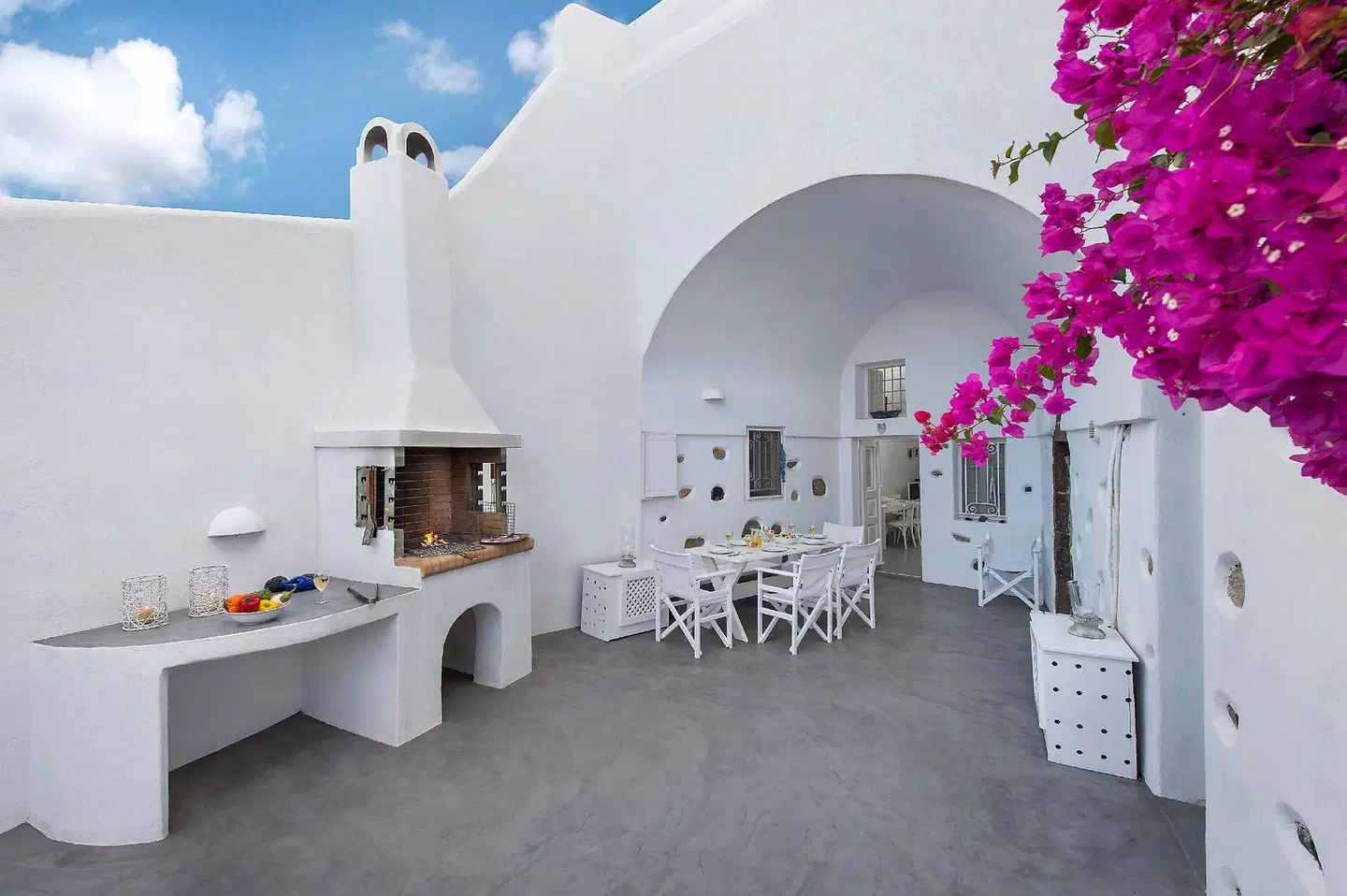White Cave Private Villa Terrasse