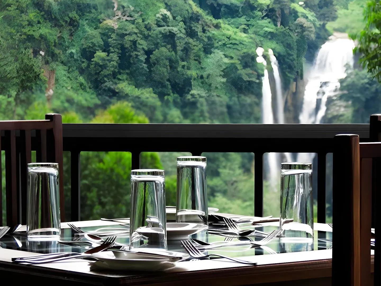 Thuruliya Lodge Terrasse