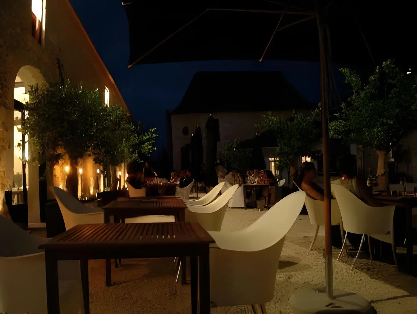 Château Les Merles Terrasse