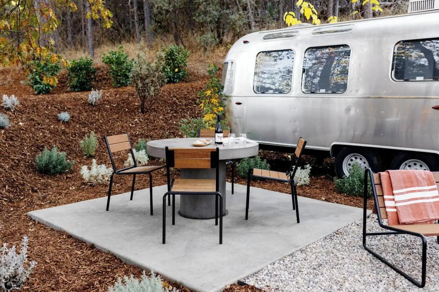 AutoCamp Sequoia Terrasse