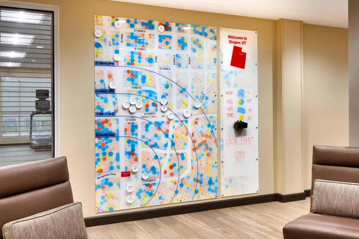 TownePlace Suites by Marriott Salt Lake City Draper Landkarte