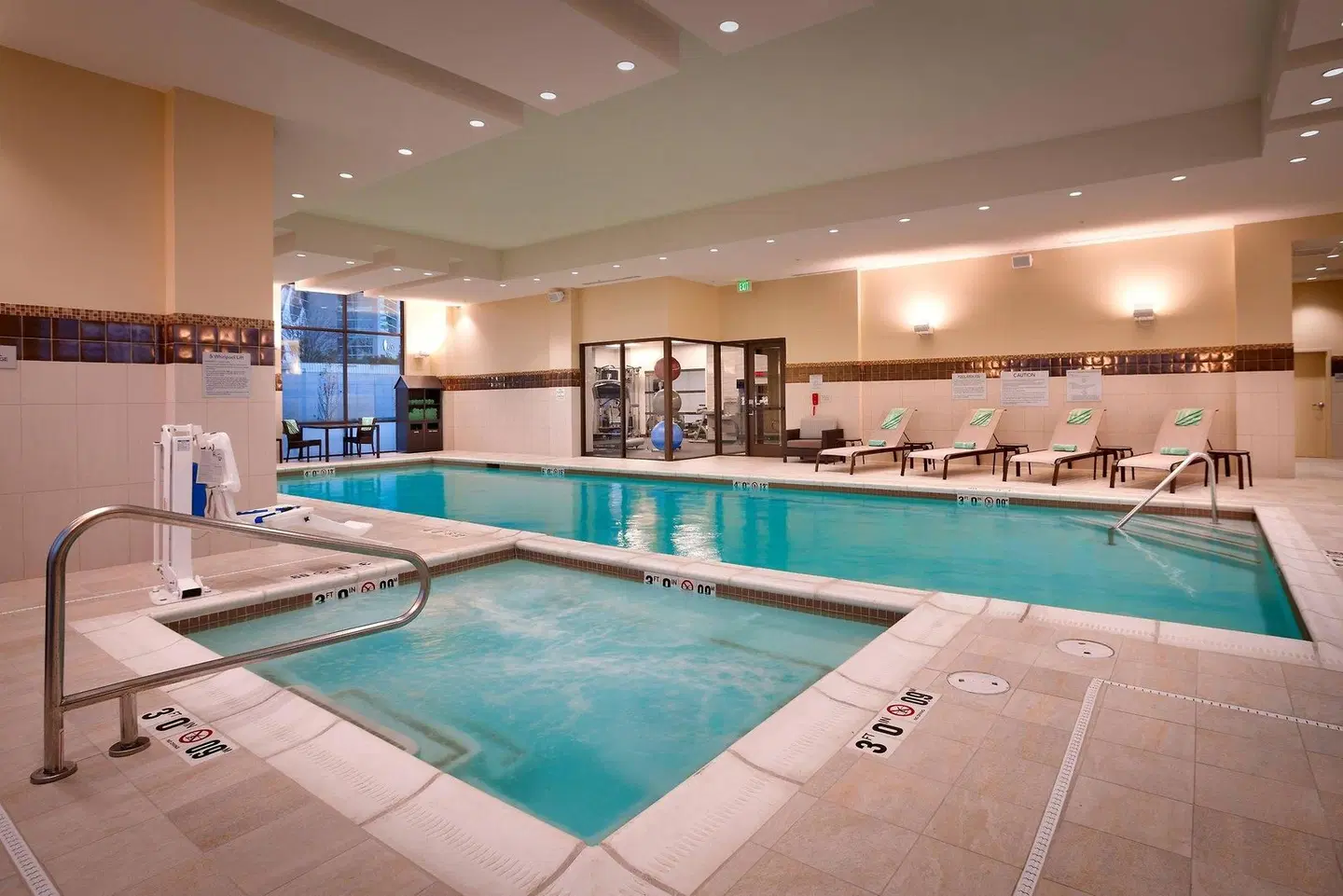 Courtyard by Marriott Salt Lake City Downtown Hallenbad