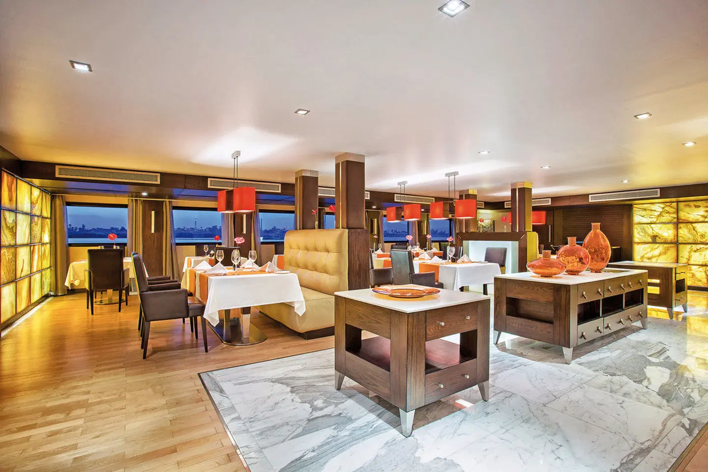 Nilkreuzfahrten mit The Oberoi Zahra (7 Nächte) ab Assuan Restaurant
