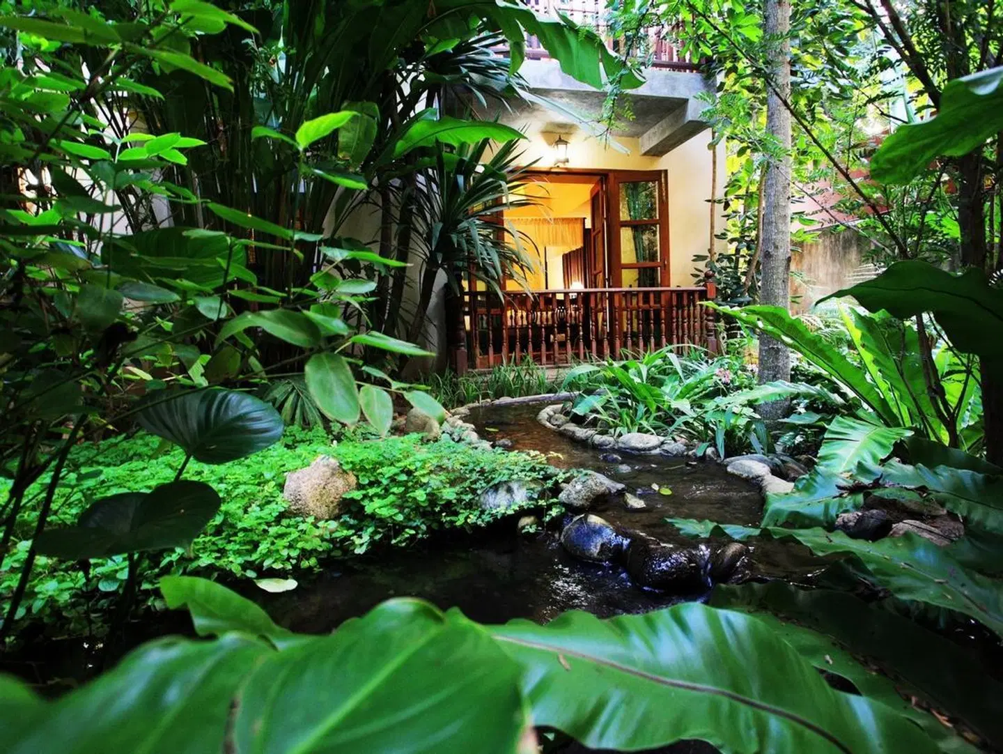 Shewe Wana Suite Resort Garten