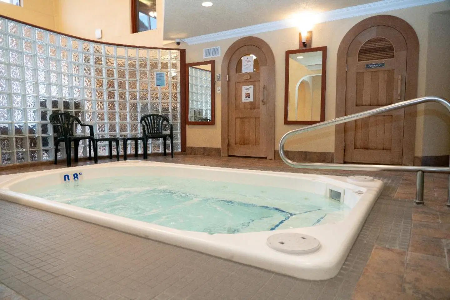 Irwin's Mountain Inn Badezimmer