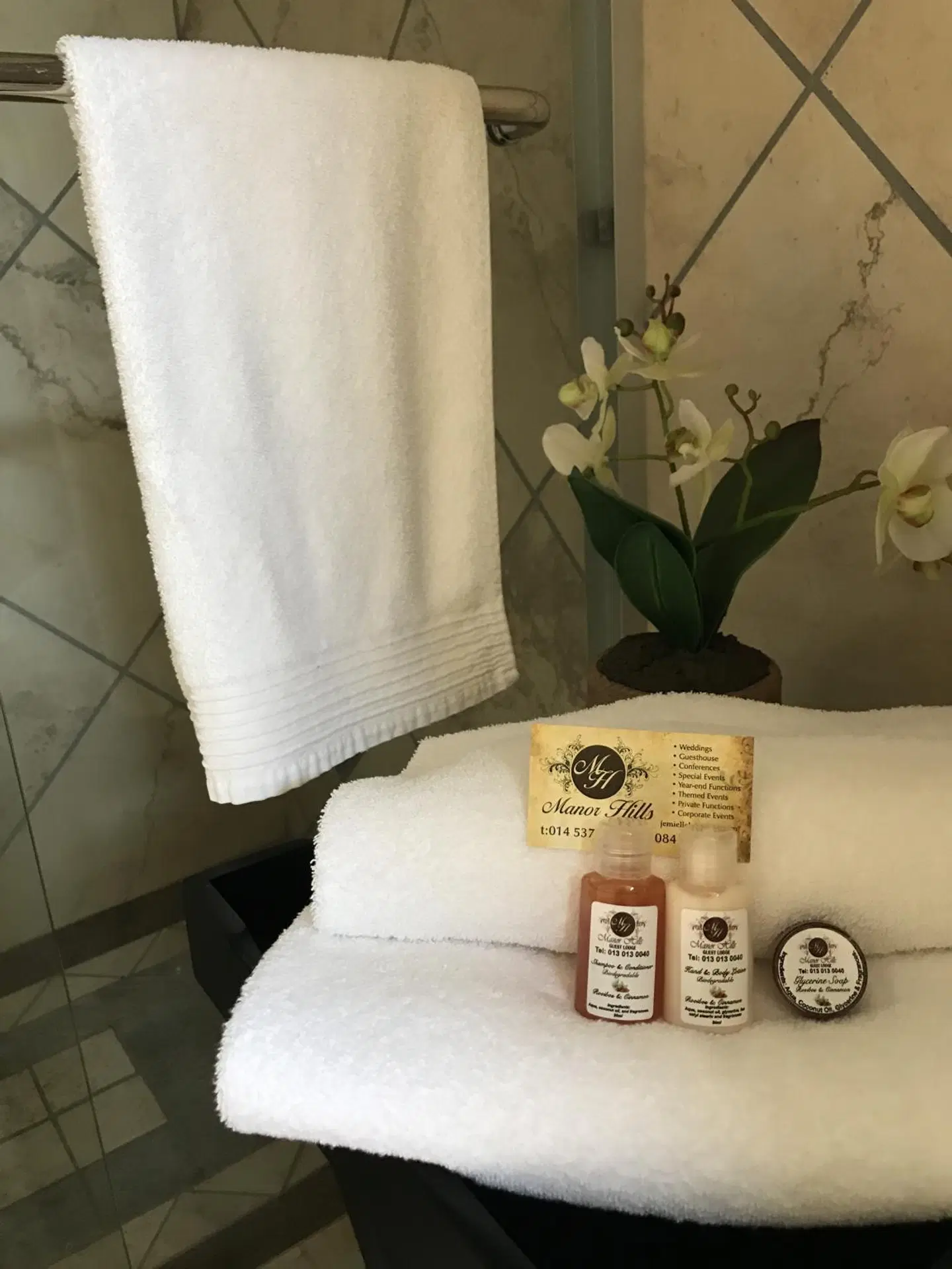 Manor Hills Guest Lodge Badezimmer