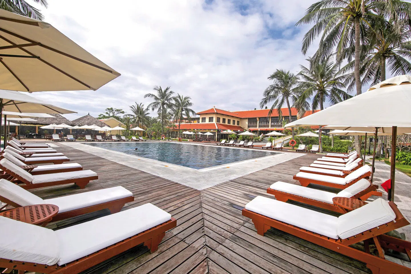 Victoria Hoi An Beach Resort & Spa Terrasse