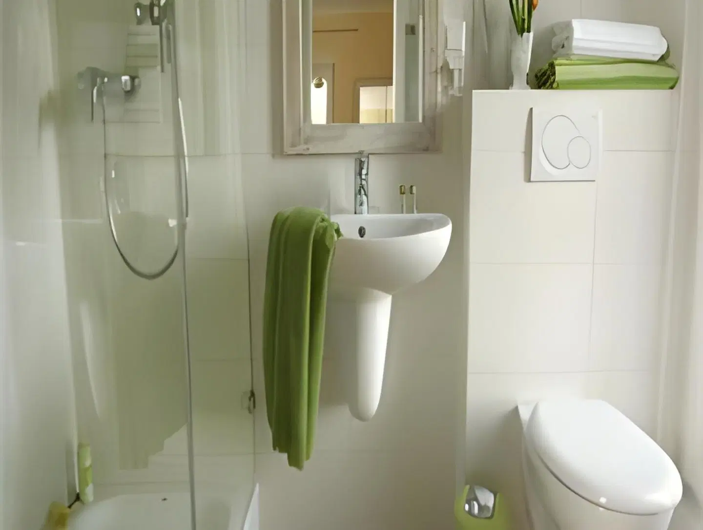 Hotel Villa Verde Badezimmer