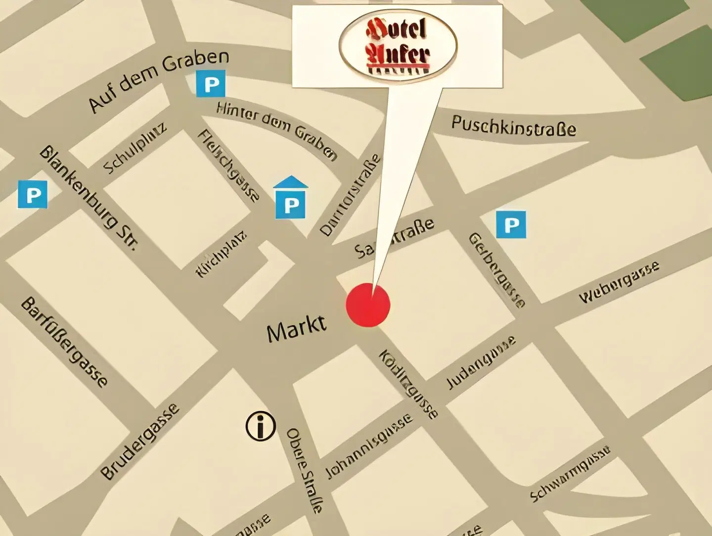 Anker Saalfeld Landkarte
