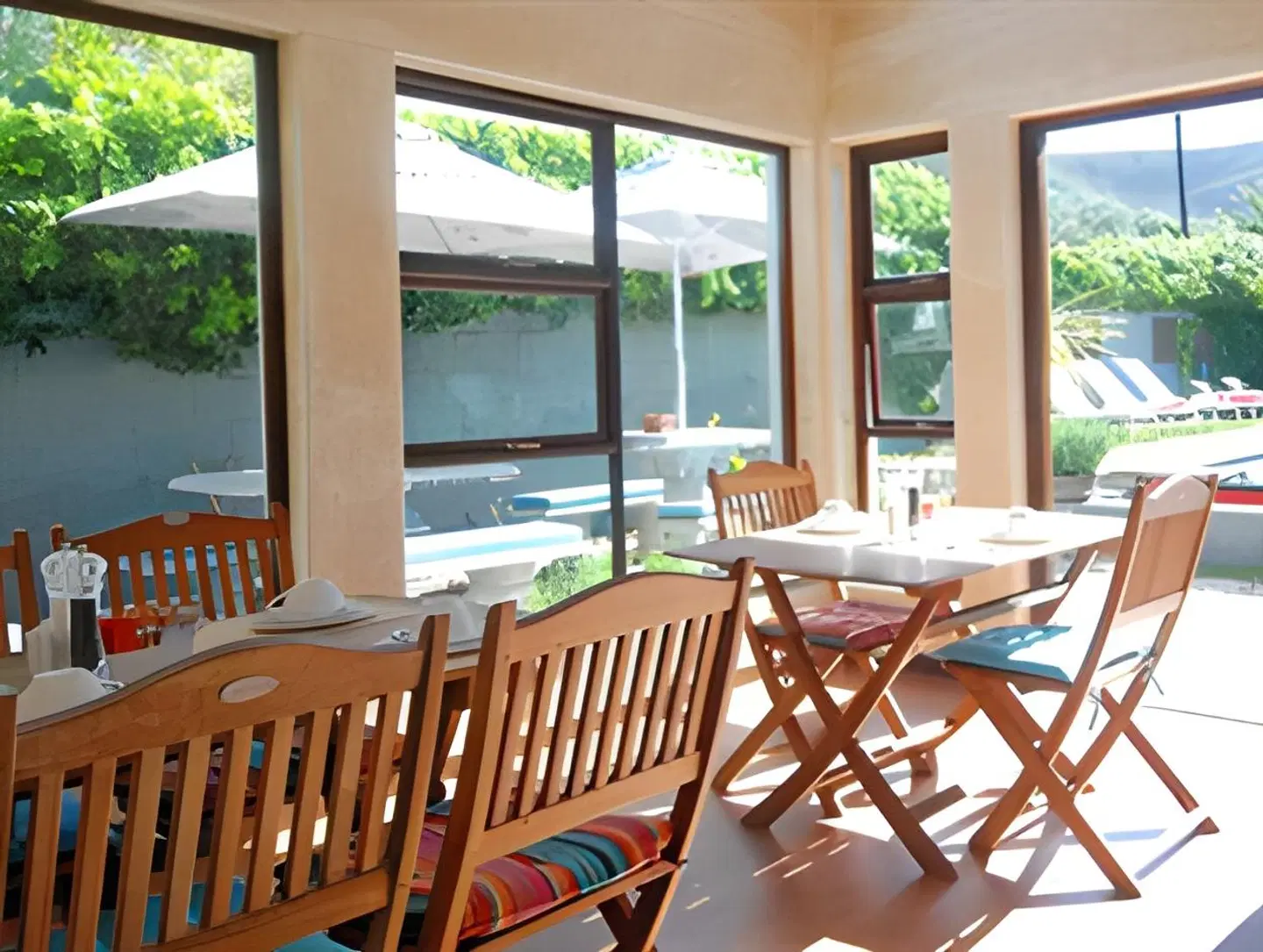 Aloe Guest House Terrasse