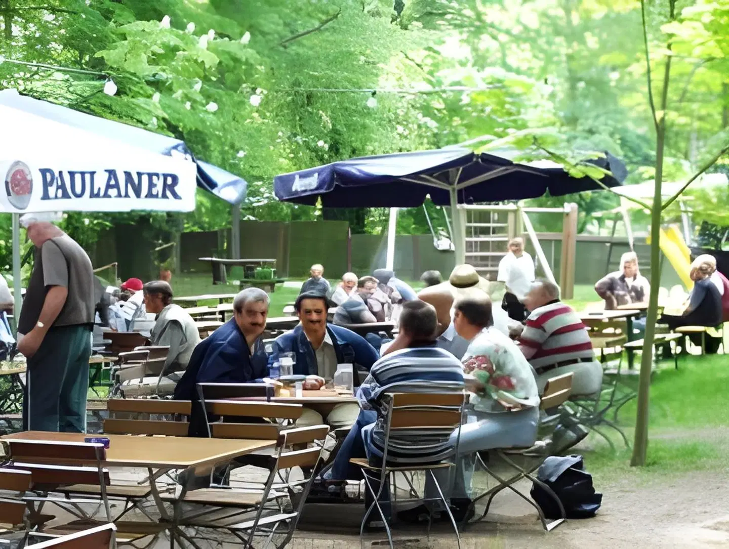 Schloß Hubertus Terrasse