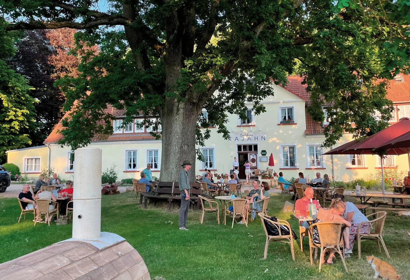 Hotel Gutshaus Kajahn Garten