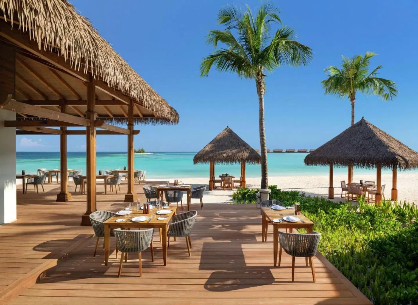 Waldorf Astoria Ithaafushi Terrasse