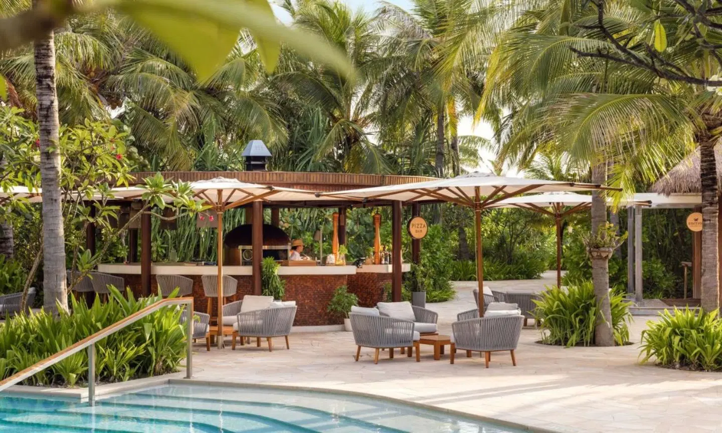 Waldorf Astoria Ithaafushi Terrasse