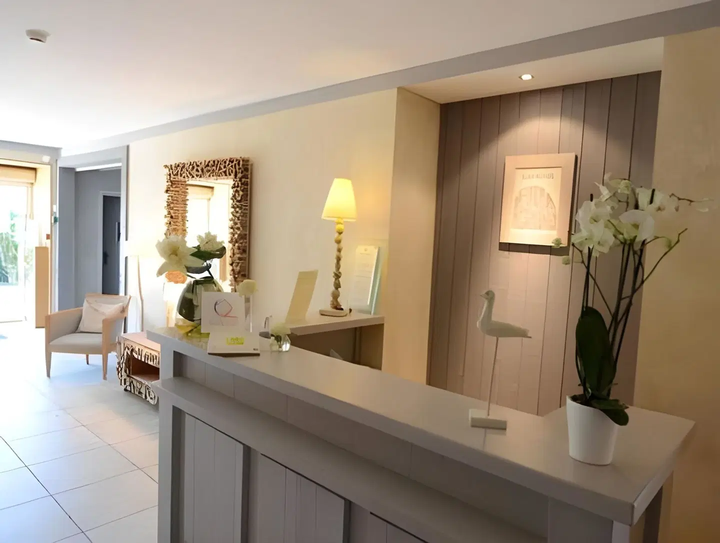 Hôtel le Gavrinis Badezimmer
